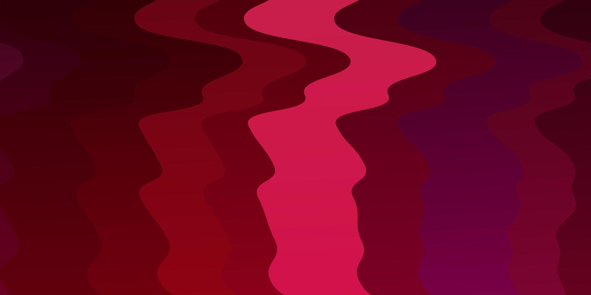 mörk röd vektor bakgrund med sneda linjer. färgstark illustration, som består av kurvor. mönster för reklam, annonser.