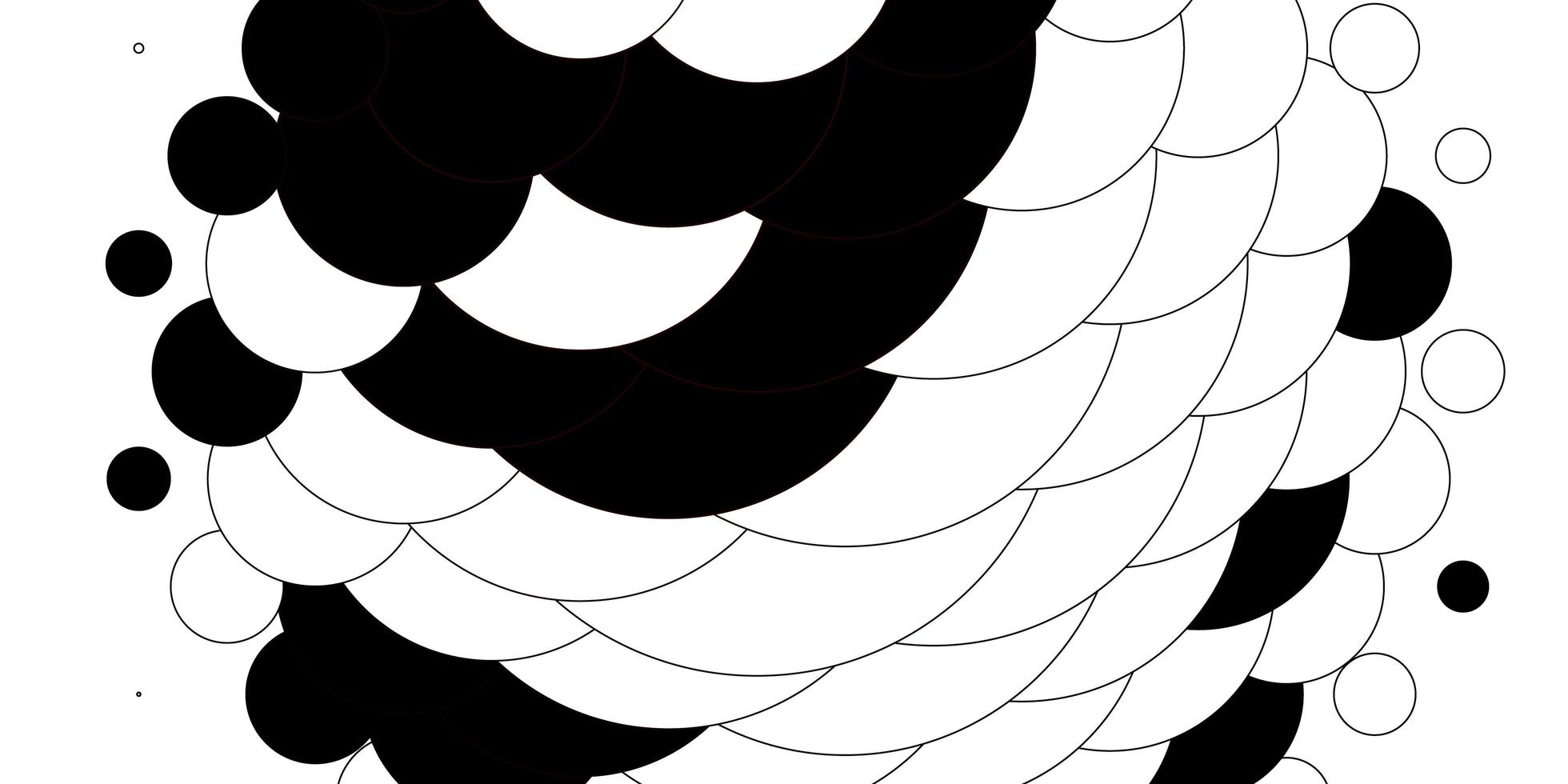 hellroter Vektorhintergrund mit Punkten. abstrakte Illustration des Funkelns mit bunten Tropfen. neue Vorlage für ein Markenbuch. vektor