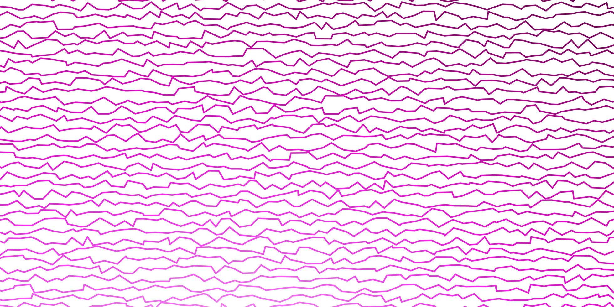 dunkelrosa Vektor-Layout mit trockenen Linien. bunte geometrische Probe mit Steigungskurven. Muster für Websites, Zielseiten. vektor