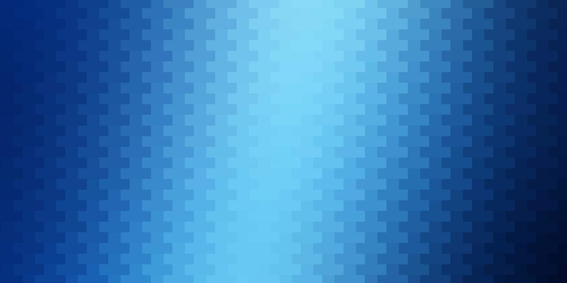 ljusblå vektormönster i fyrkantig stil. abstrakt lutningsillustration med färgglada rektanglar. bästa designen för din annons, affisch, banner. vektor