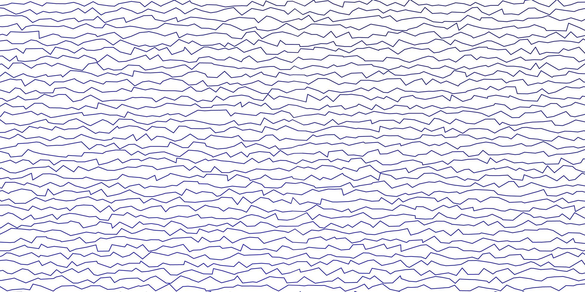 dunkelblauer Vektorhintergrund mit geschwungenen Linien. bunte Illustration im kreisförmigen Stil mit Linien. Muster für Websites, Zielseiten. vektor