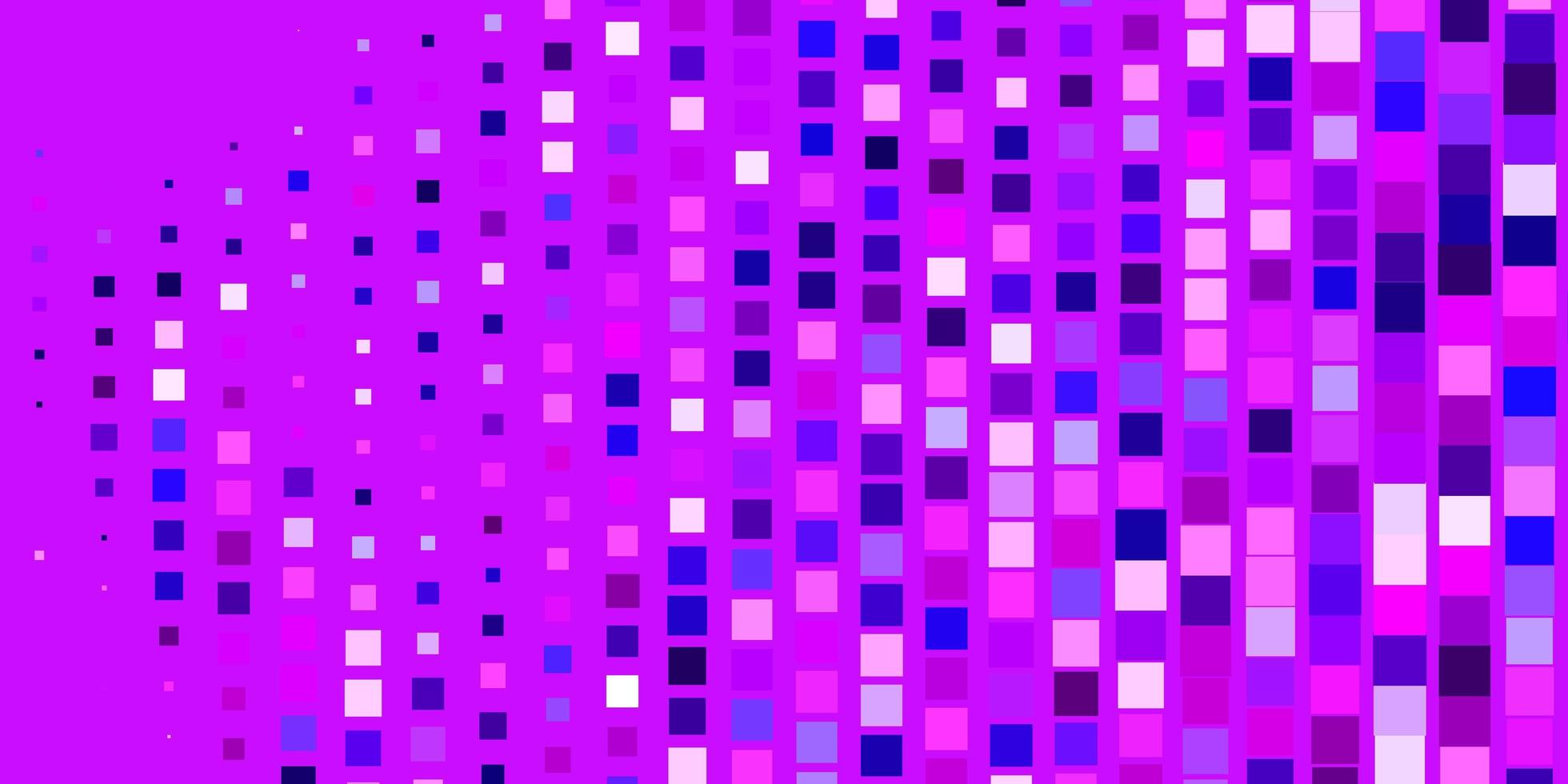 ljuslila, rosa vektormönster i fyrkantig stil. färgglad illustration med lutningsrektanglar och rutor. mönster för affärshäften, broschyrer vektor