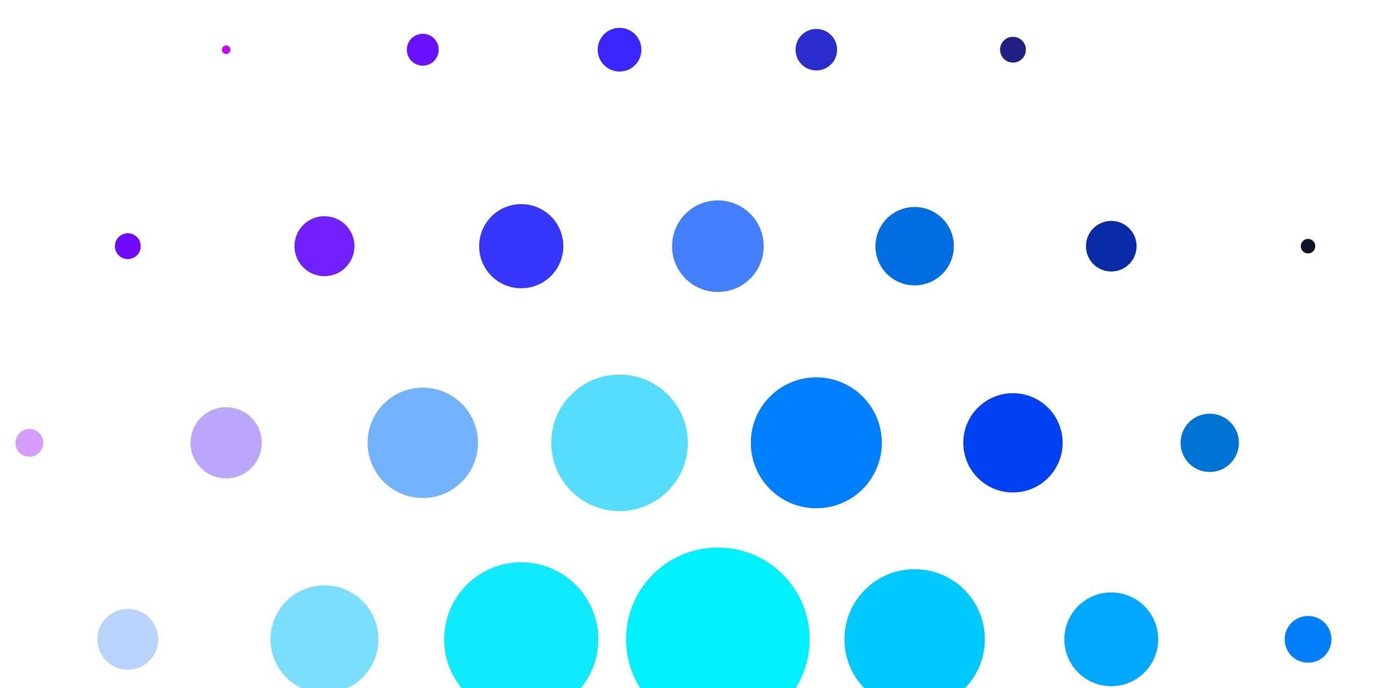 ljusrosa, blå vektormönster med sfärer. illustration med uppsättning lysande färgglada abstrakta sfärer. design för affischer, banderoller. vektor