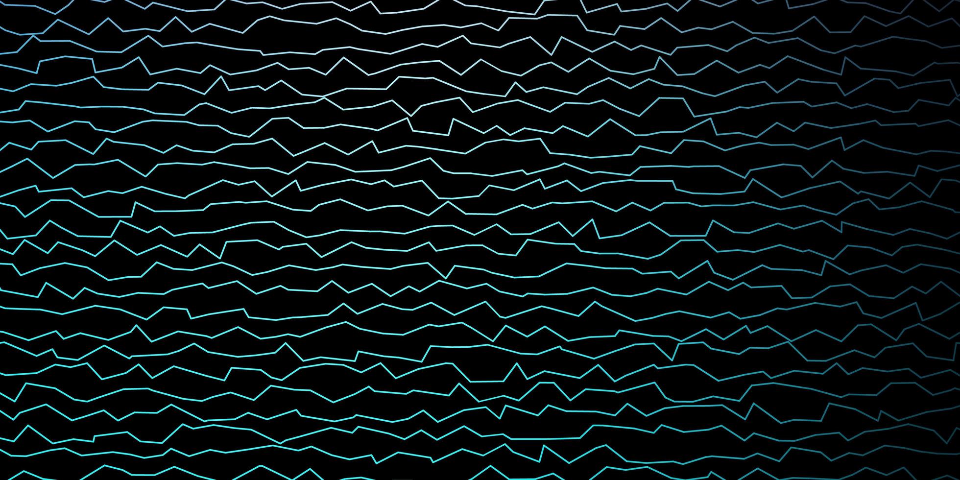 dunkelrosa, blauer Vektorhintergrund mit Kreisbogen. bunte Illustration im kreisförmigen Stil mit Linien. Muster für Broschüren, Broschüren. vektor