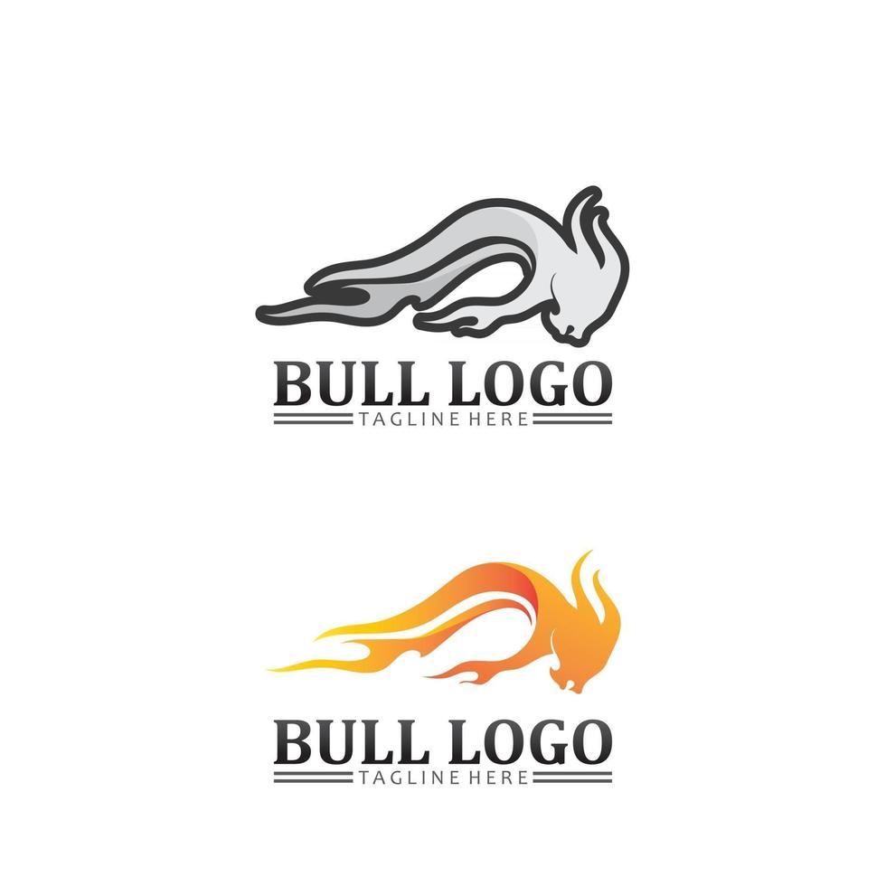 bull buffalo head, ko, animal maskot logo design vector for sport horn buffalo, animal, däggdjur, head logo, wild, matador