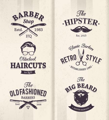 Barber Shop Emblem vektor