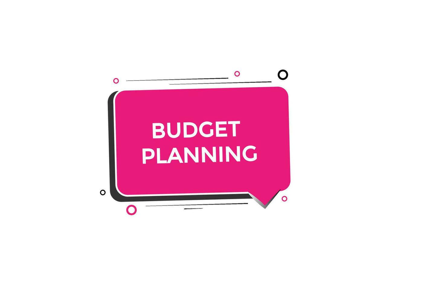 ny budget planera modern, hemsida, klick knapp, nivå, tecken, Tal, bubbla baner, vektor