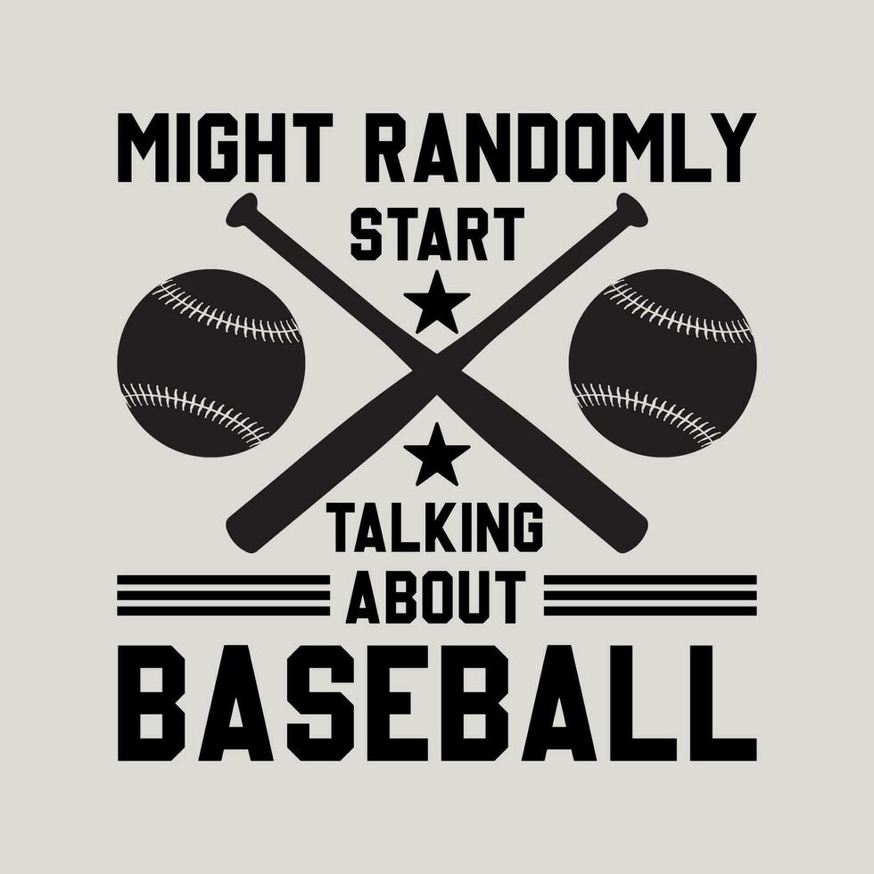 baseboll typografi t skjorta vektor grafisk