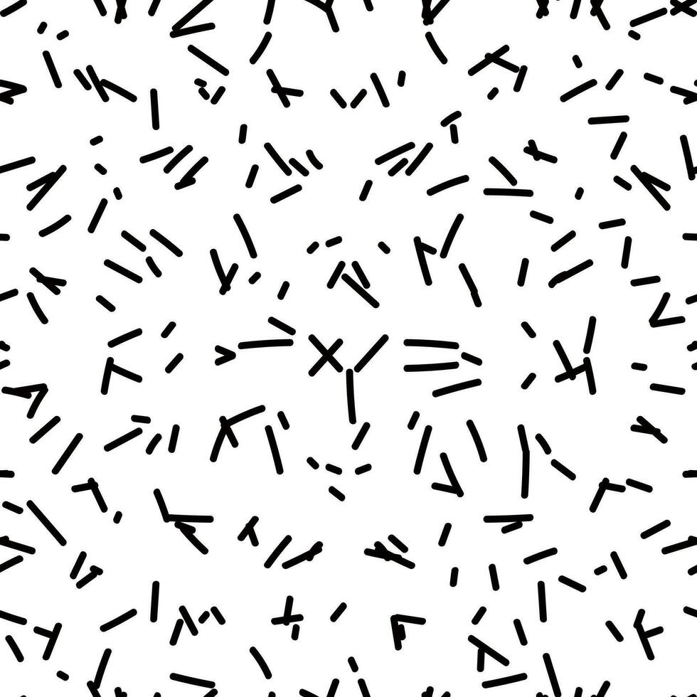 en svart och vit mönster med många små rader vektor