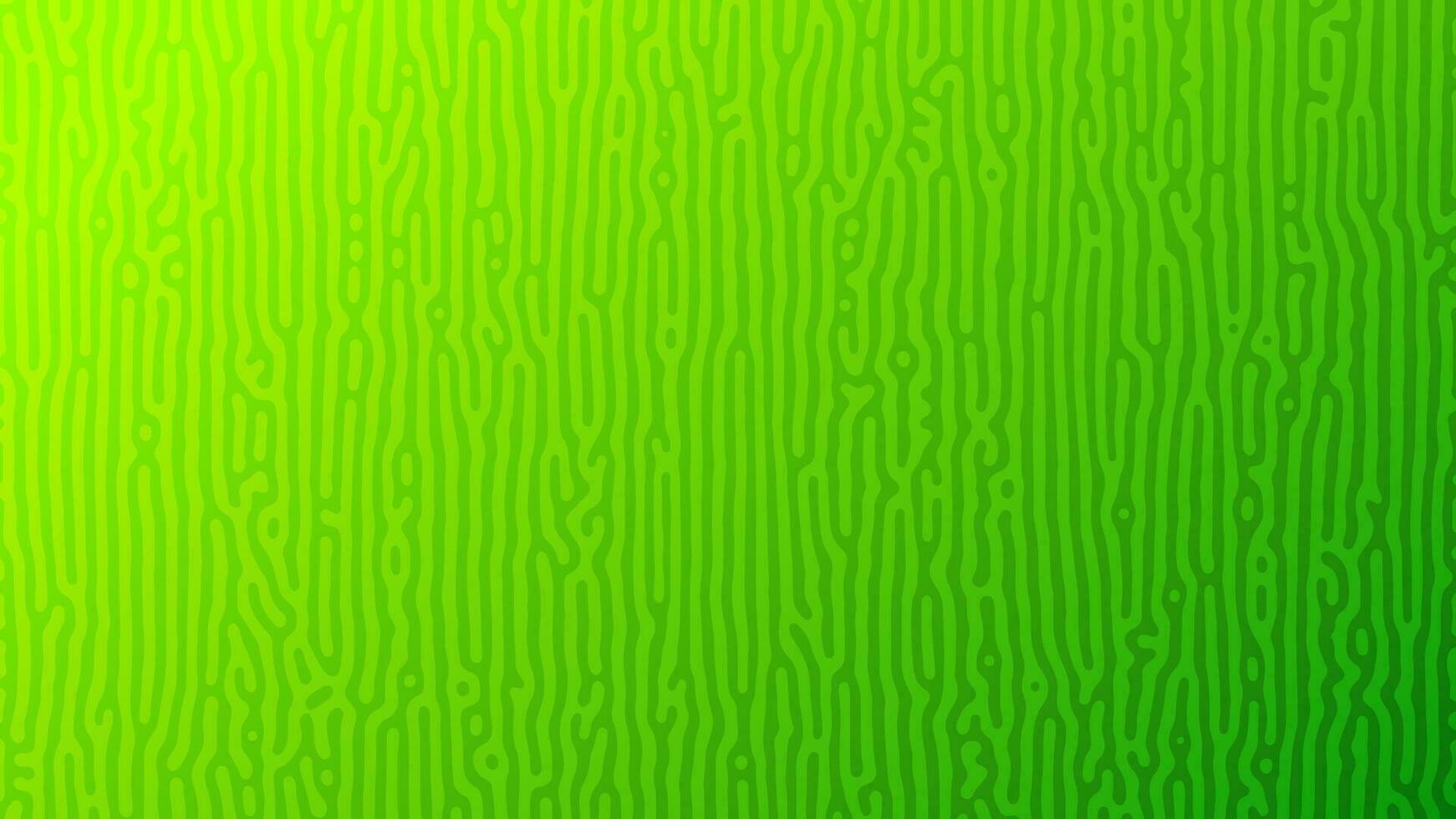 Grün turing Reaktion Gradient Hintergrund. abstrakt Diffusion Muster mit chaotisch Formen. Vektor Illustration.