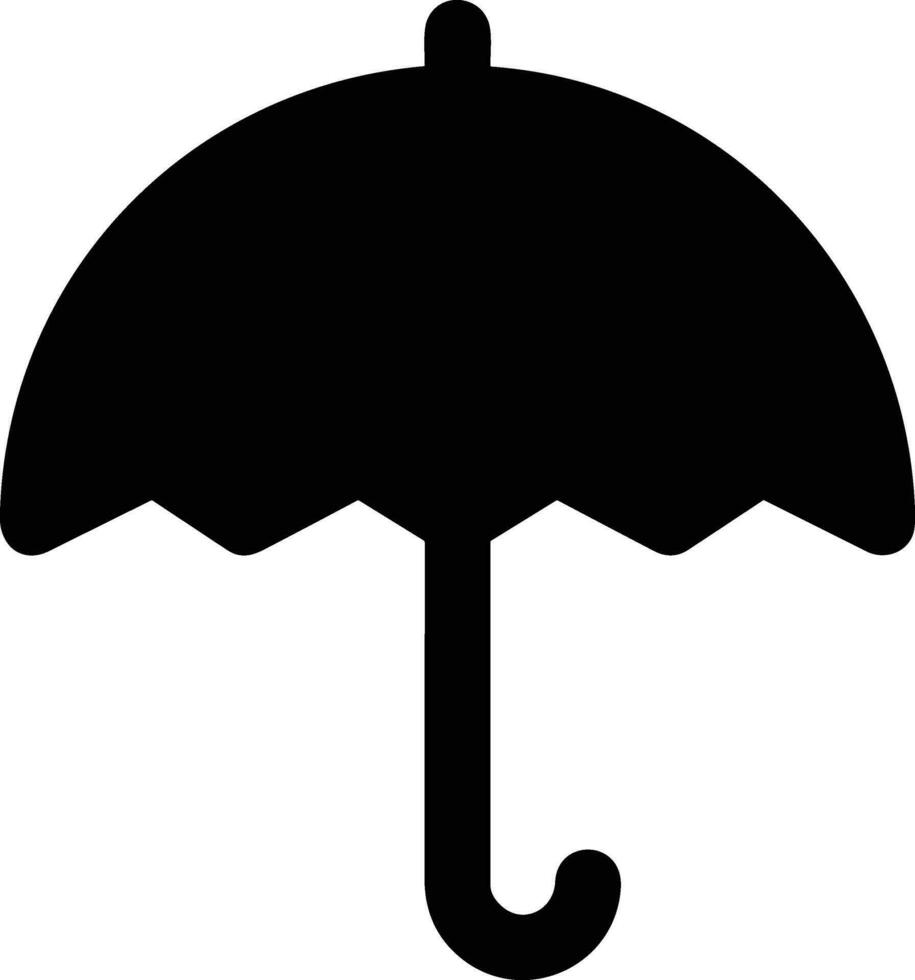 Regenschirm Schutz Symbol Symbol Vektor Bild. Illustration von das Sicherheit schützen Regenschirm Sicherheit Design Bild