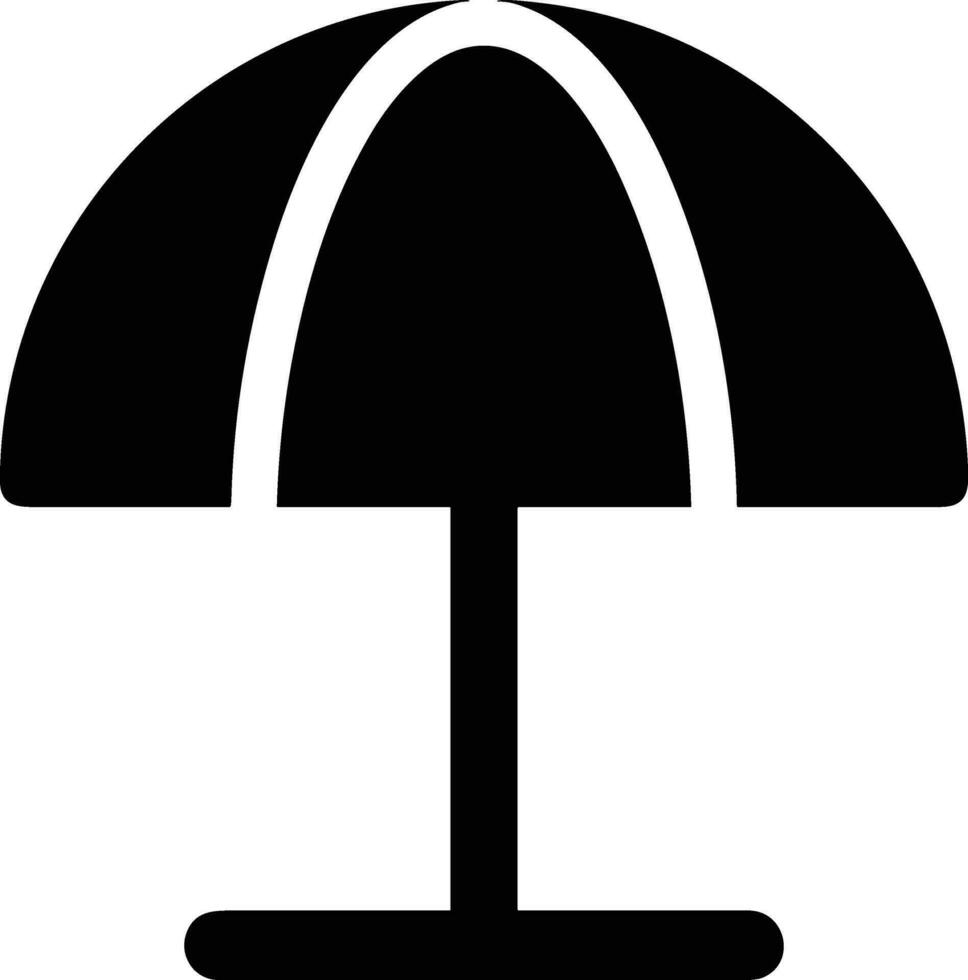 Regenschirm Schutz Symbol Symbol Vektor Bild. Illustration von das Sicherheit schützen Regenschirm Sicherheit Design Bild