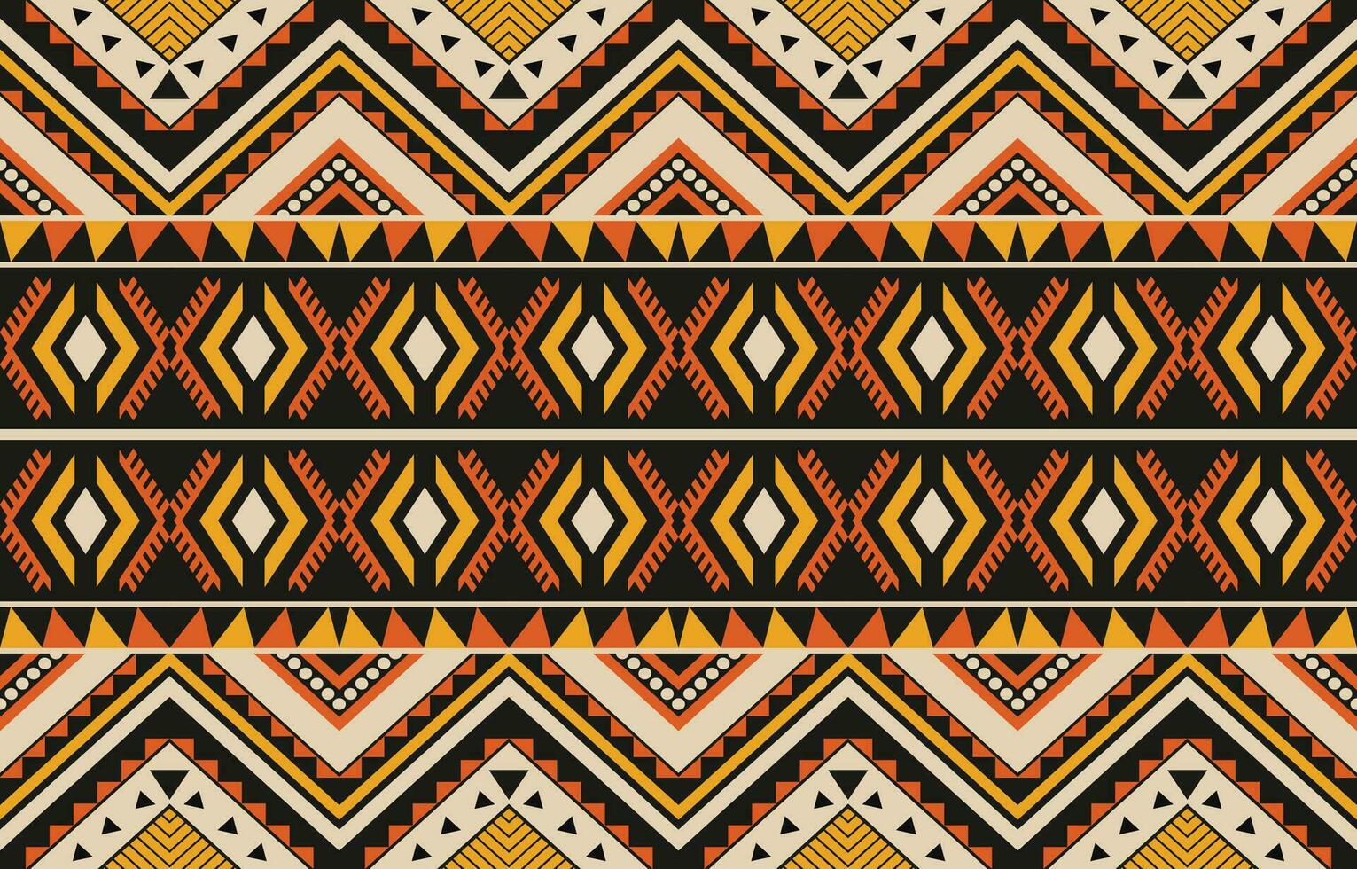 etnisk abstrakt ikat konst. aztec prydnad skriva ut. geometrisk etnisk mönster sömlös Färg orientalisk. design för bakgrund ,ridå, matta, tapet, Kläder, omslag, batik, vektor illustration.