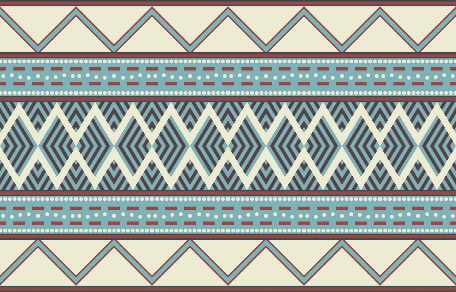 etnisk abstrakt ikat konst. aztec prydnad skriva ut. geometrisk etnisk mönster sömlös Färg orientalisk. design för bakgrund ,ridå, matta, tapet, Kläder, omslag, batik, vektor illustration.