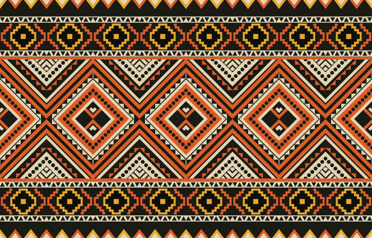 etnisk abstrakt ikat konst. aztec prydnad skriva ut. geometrisk etnisk mönster sömlös Färg orientalisk. design för bakgrund ,ridå, matta, tapet, Kläder, omslag, batik, vektor illustration.