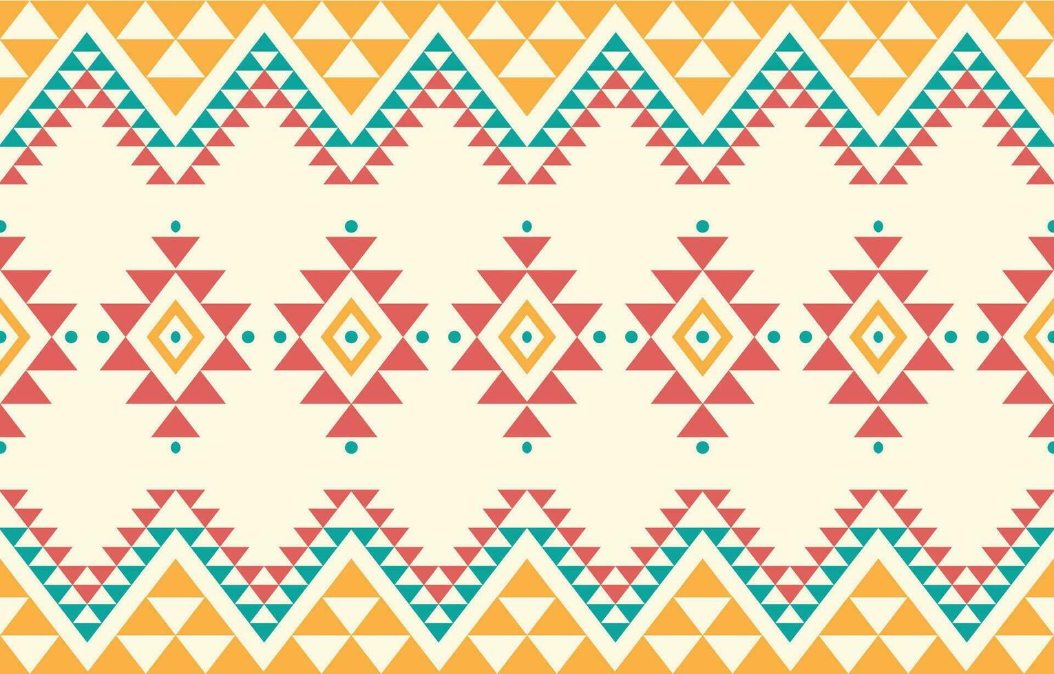 etnisk abstrakt ikat konst. aztec prydnad skriva ut. geometrisk etnisk mönster sömlös Färg orientalisk. design för bakgrund ,ridå, matta, tapet, Kläder, omslag, batik, vektor illustration.