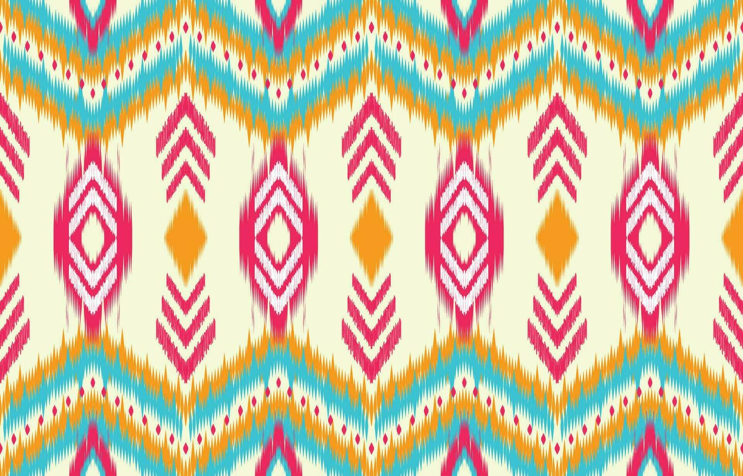 ethnisch abstrakt Ikat Kunst. aztekisch Ornament drucken. geometrisch ethnisch Muster nahtlos Farbe orientalisch. Design zum Hintergrund ,Vorhang, Teppich, Hintergrund, Kleidung, Verpackung, Batik, Vektor Illustration.