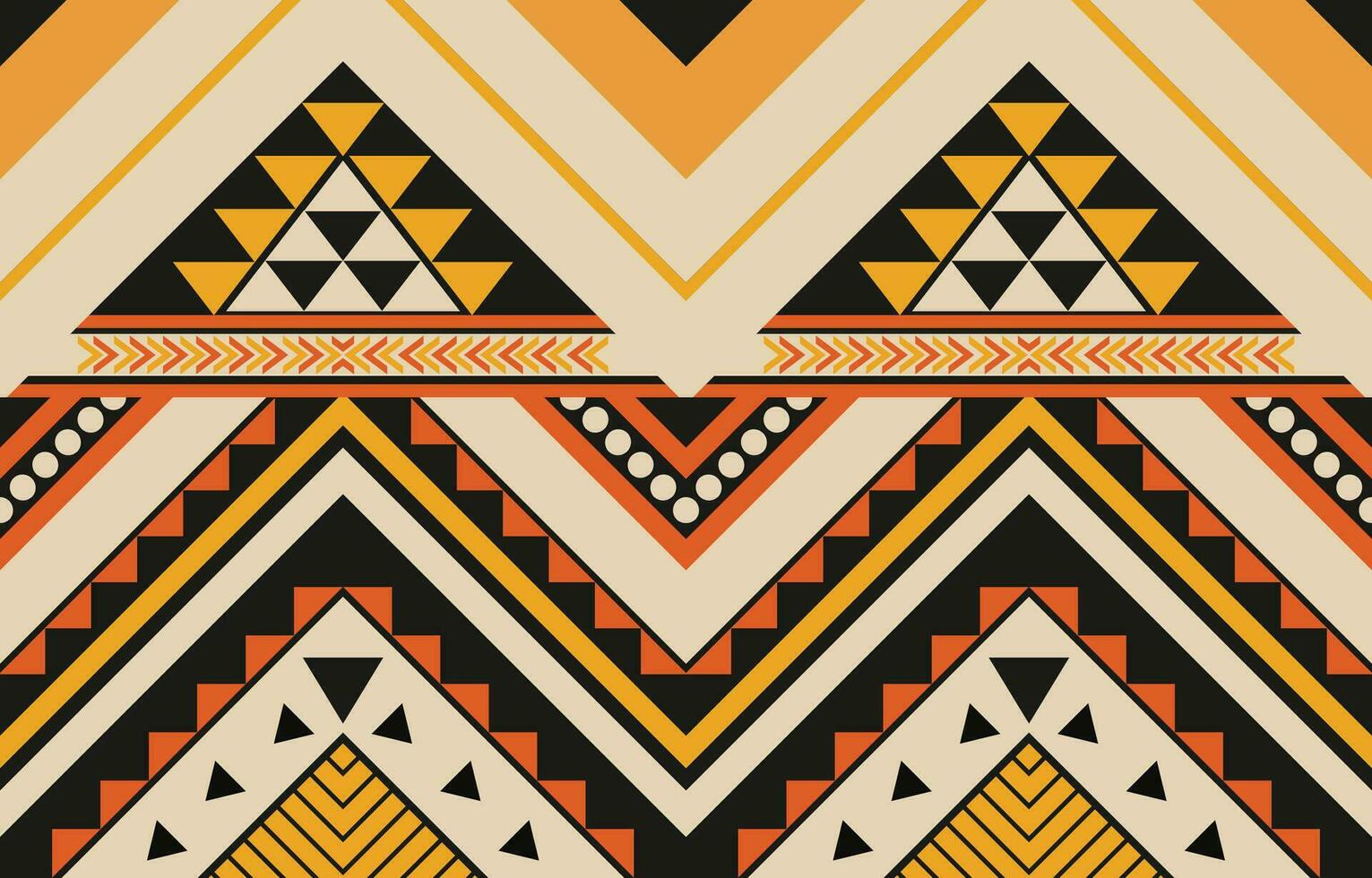 etnisk abstrakt ikat konst. aztec prydnad skriva ut. geometrisk etnisk mönster sömlös Färg orientalisk. design för bakgrund ,ridå, matta, tapet, Kläder, omslag, batik, vektor illustration.