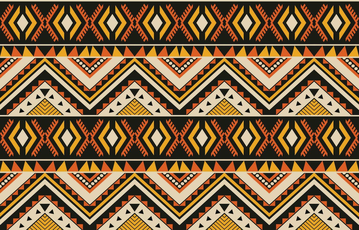 etnisk abstrakt ikat konst. aztec prydnad skriva ut. geometrisk etnisk mönster sömlös Färg orientalisk. design för bakgrund ,ridå, matta, tapet, Kläder, omslag, batik, vektor illustration.