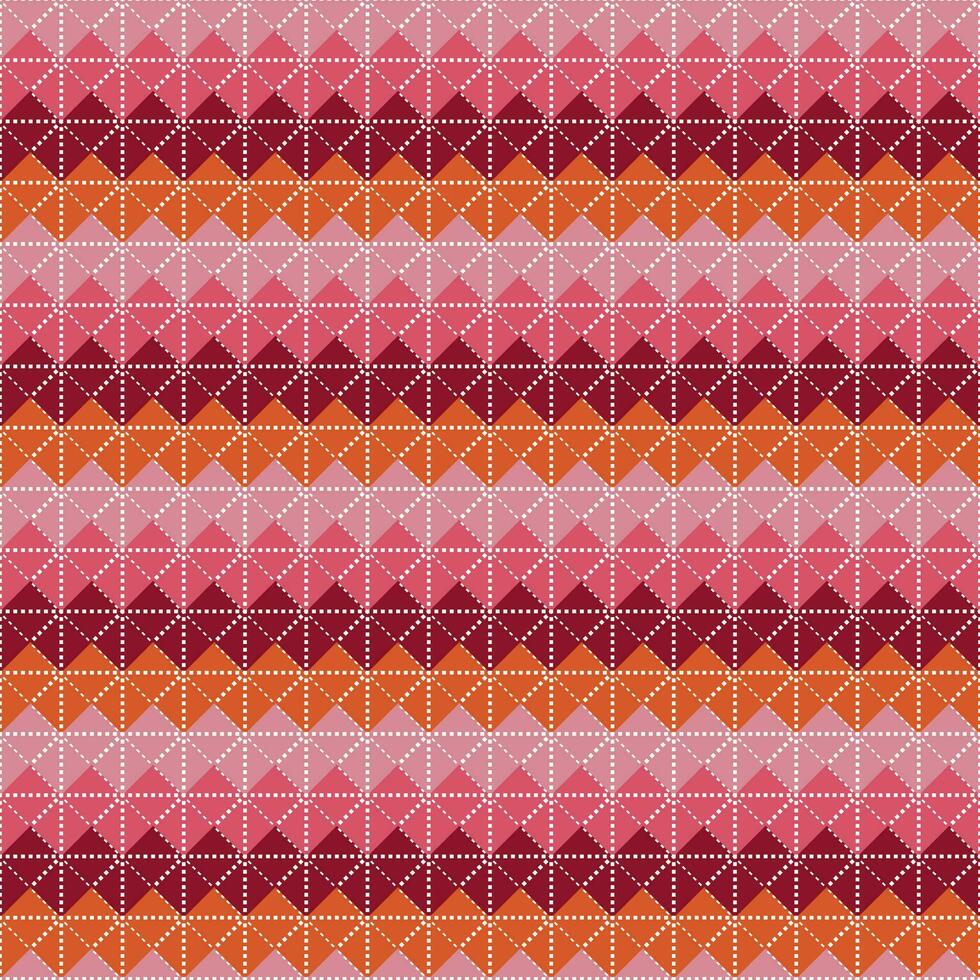 kulturell Textil- Freude ethnisch doppelt Fischgrätenmuster Zickzack- Hintergrund mit beschwingt geometrisch Fasern zum Innenräume und bekleidung vektor