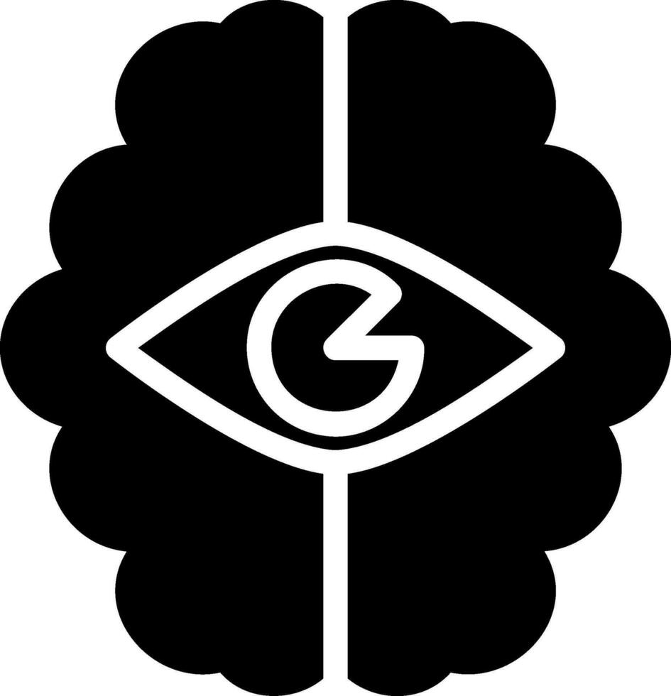 Geist-Glyphe-Symbol vektor