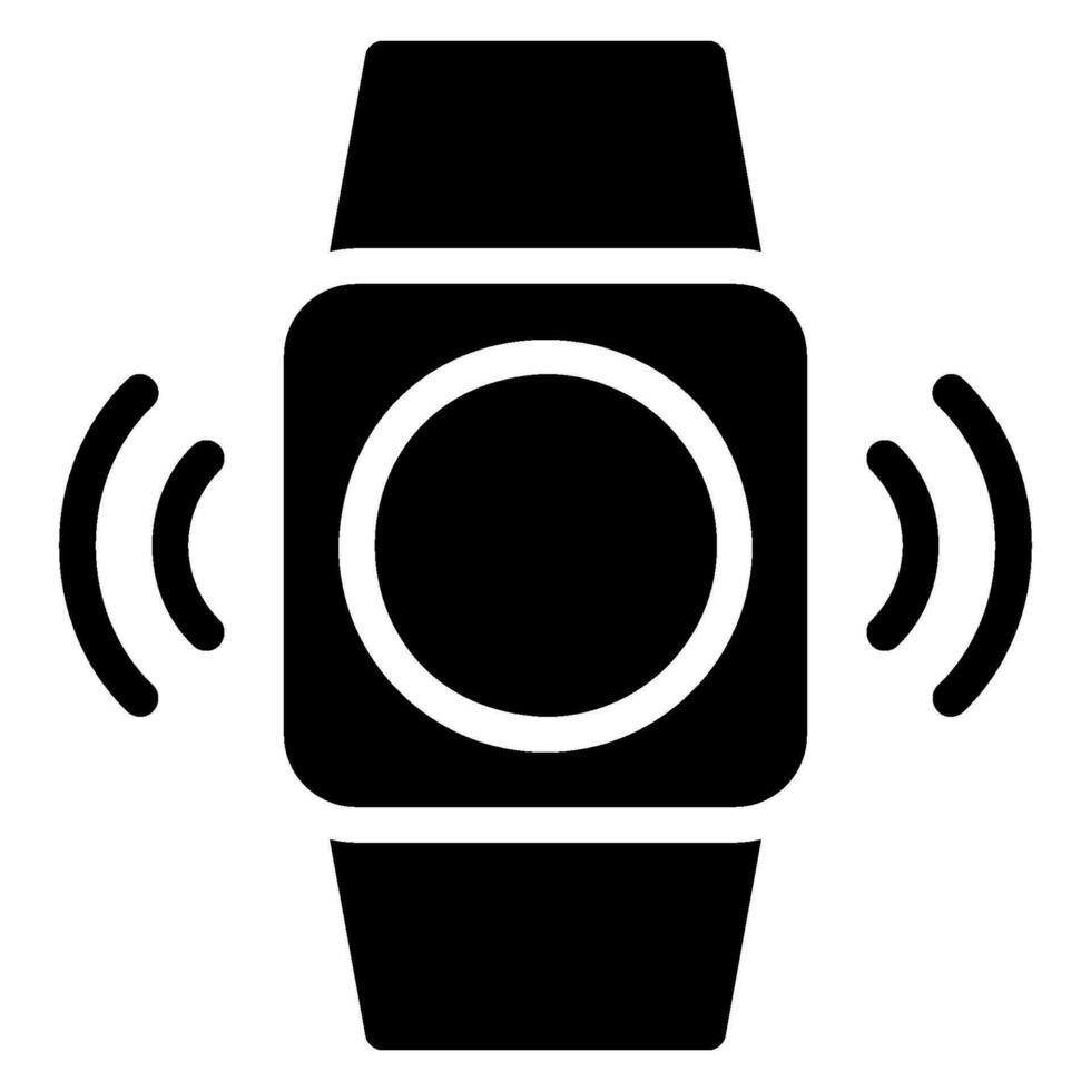 Smartwatch-Glyphen-Symbol vektor