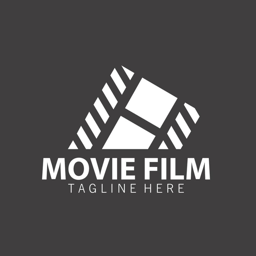 Höhe Film-Produktion Unterhaltung Logo Design Vektor