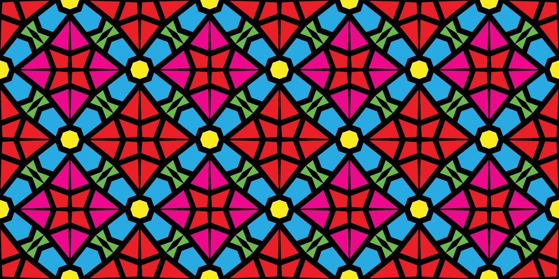 geometrisches ethnisches Musterdesign für Hintergrund oder wallpaper.vector illustration vektor