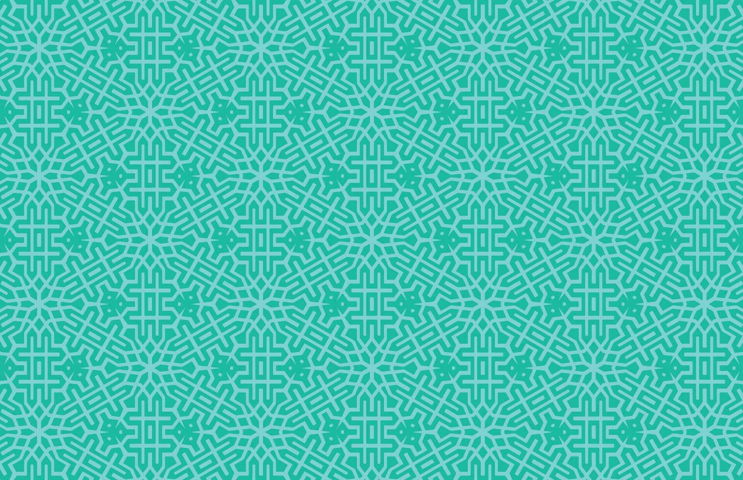 Arabisch islamisch geometrisch Blau Muster vektor