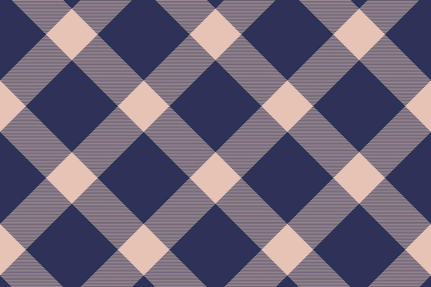 Tartan karierter Hintergrund, nahtloses Muster mit diagonalen Karos. vektorgewebestruktur für textildruck, geschenkpapier, geschenkkarte, tapete. vektor