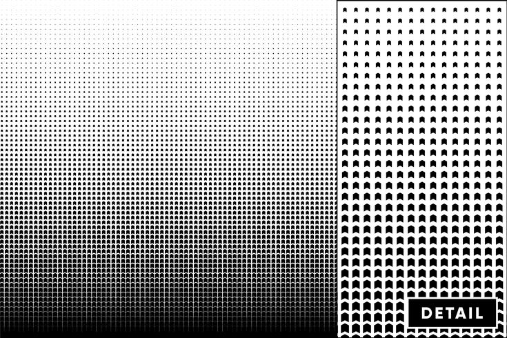 Ausführlicher Vektorhalbton für Hintergründe und Designe vektor