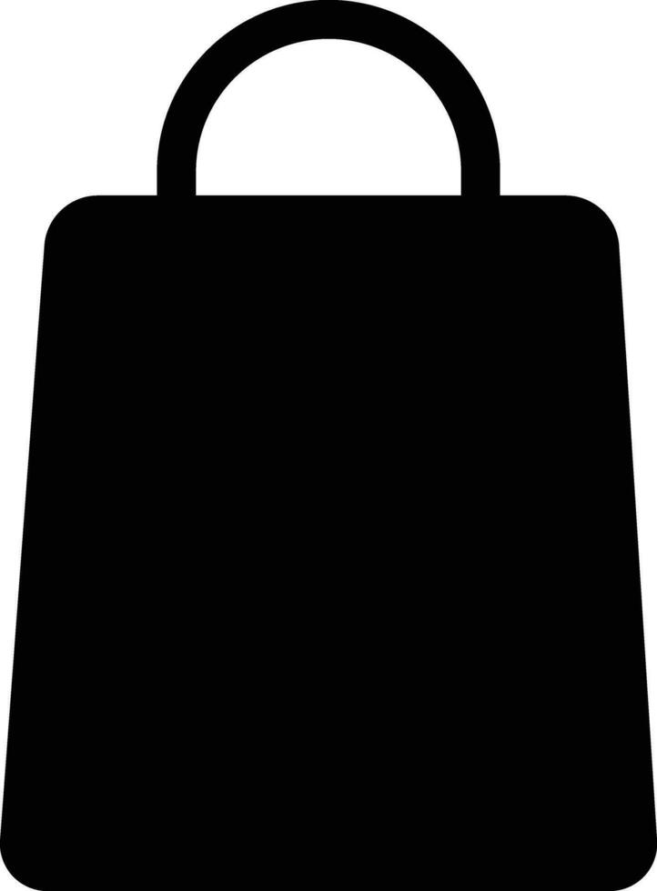 handla väska ikon vektor. papper väska. produkt försäljning väska. handla symbol, logotyp vektor