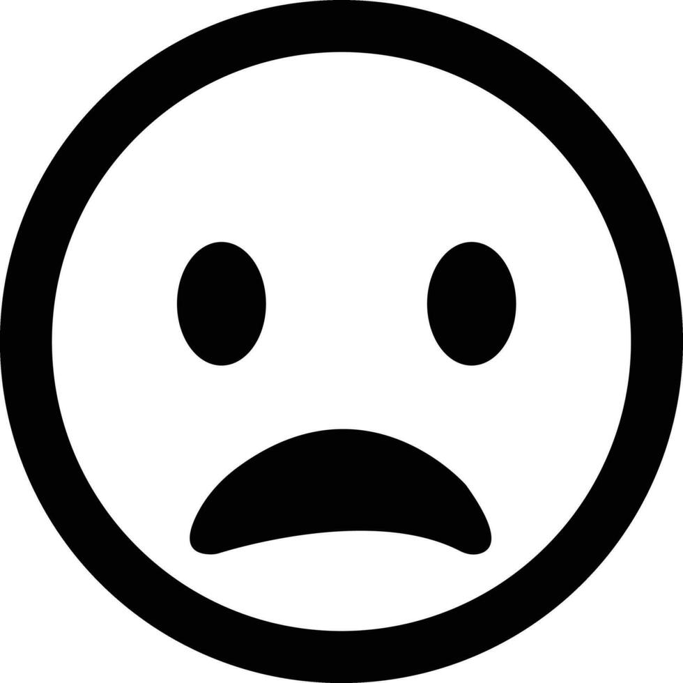 Smiley Gesicht, glücklich positiv Emoji Symbol. positiv Gesichts- Ausdruck. Gesicht Emoticon Zeichen Vektor