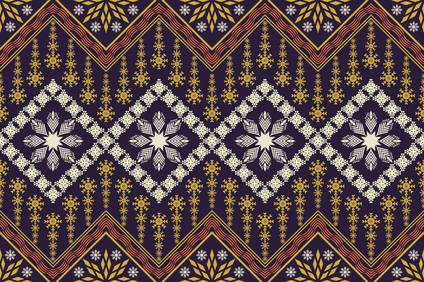 geometriska etniska orientaliska traditionell konst pattern.figure tribal broderi style.design för bakgrund, tapeter, kläder, inslagning, tyg, element,, vektorillustration. vektor