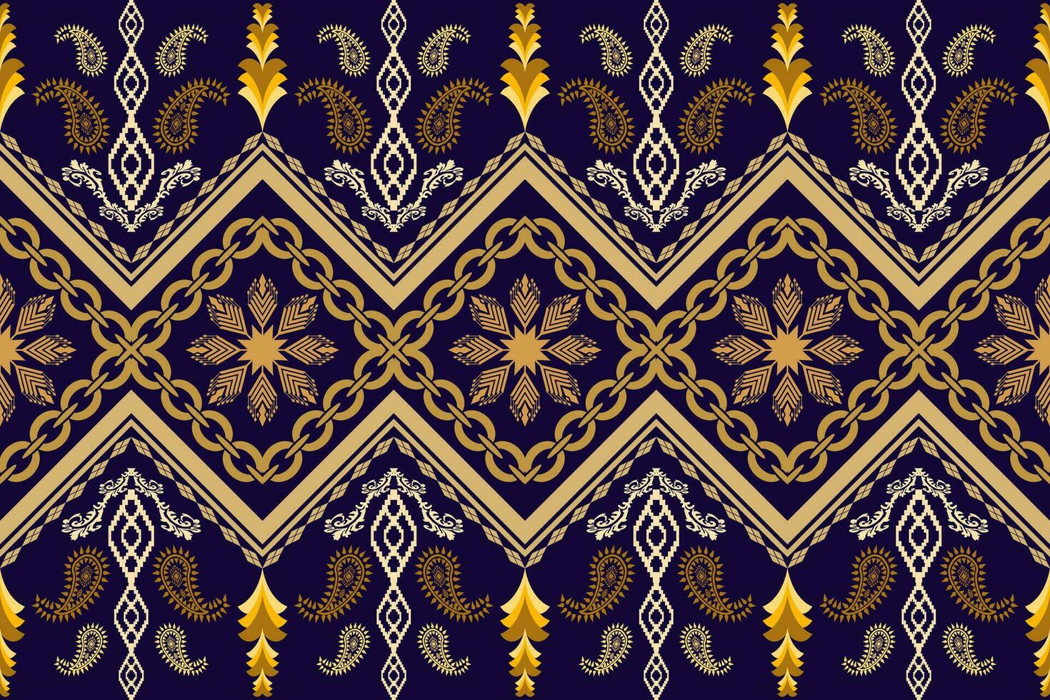 geometriska etniska orientaliska traditionell konst pattern.figure tribal broderi style.design för bakgrund, tapeter, kläder, inslagning, tyg, element,, vektorillustration. vektor