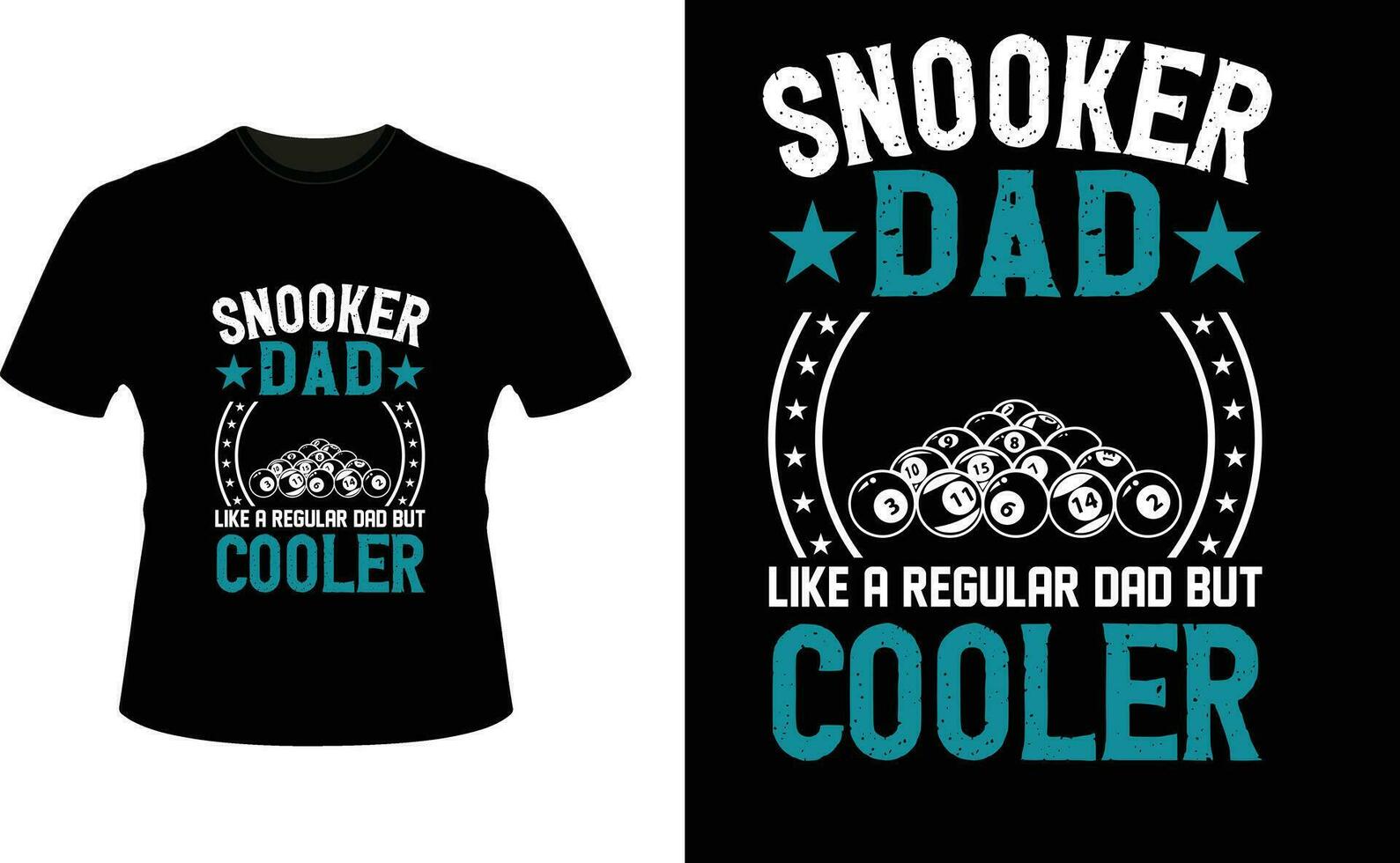 snooker pappa tycka om en regelbunden pappa men kylare eller pappa pappa tshirt design eller far dag t skjorta design vektor