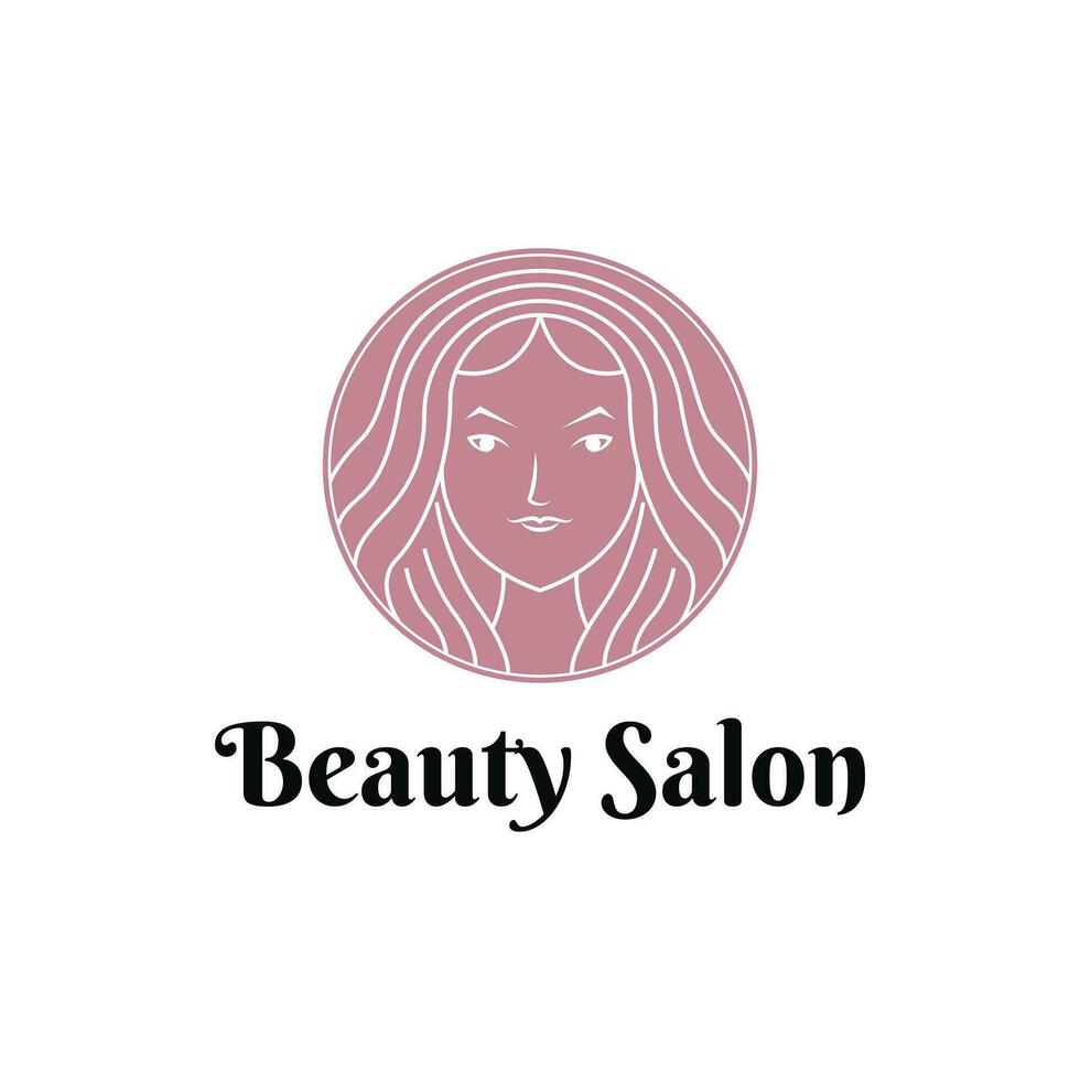 Schönheit Salon Logo Design kreativ Idee vektor