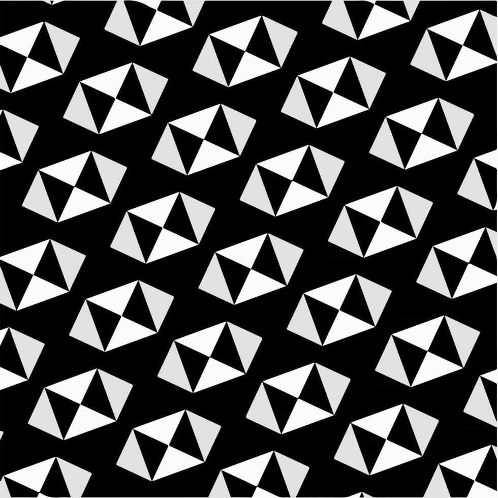 Dreiecke Muster, abstrakter geometrischer Hintergrund vektor