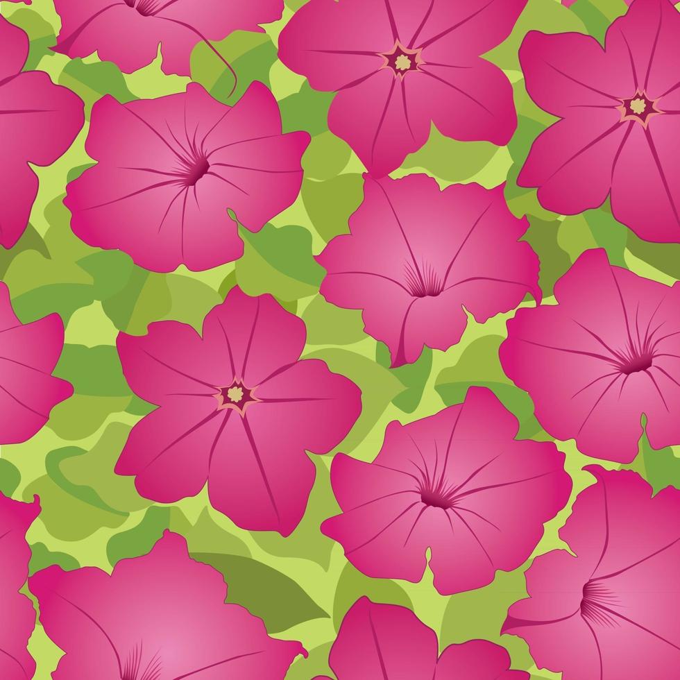 nahtloses Blumenmuster. abstrakter dekorativer künstlerischer gezeichneter Hintergrund mit Blumen und Blättern. Schnörkelmotiv für Stoff, Textil, Dekordesign decor vektor