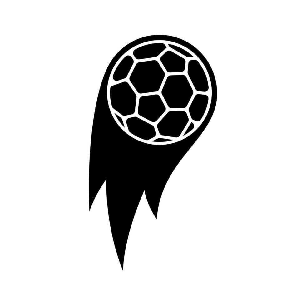 Fußball Symbol Logo Design Vorlage vektor