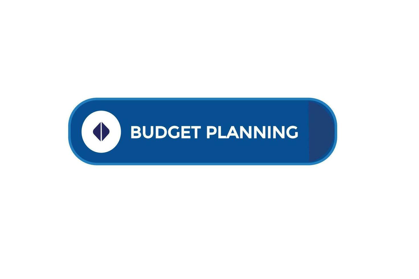 Neu Budget Planung modern, Webseite, klicken Taste, eben, Zeichen, Rede, Blase Banner, vektor