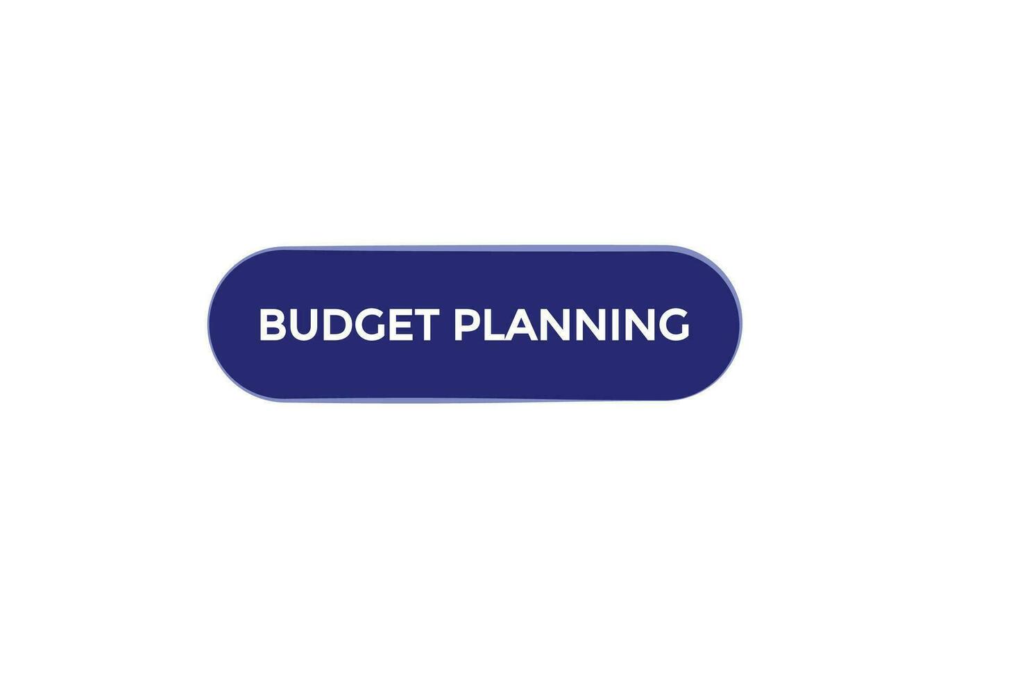 Neu Budget Planung modern, Webseite, klicken Taste, eben, Zeichen, Rede, Blase Banner, vektor