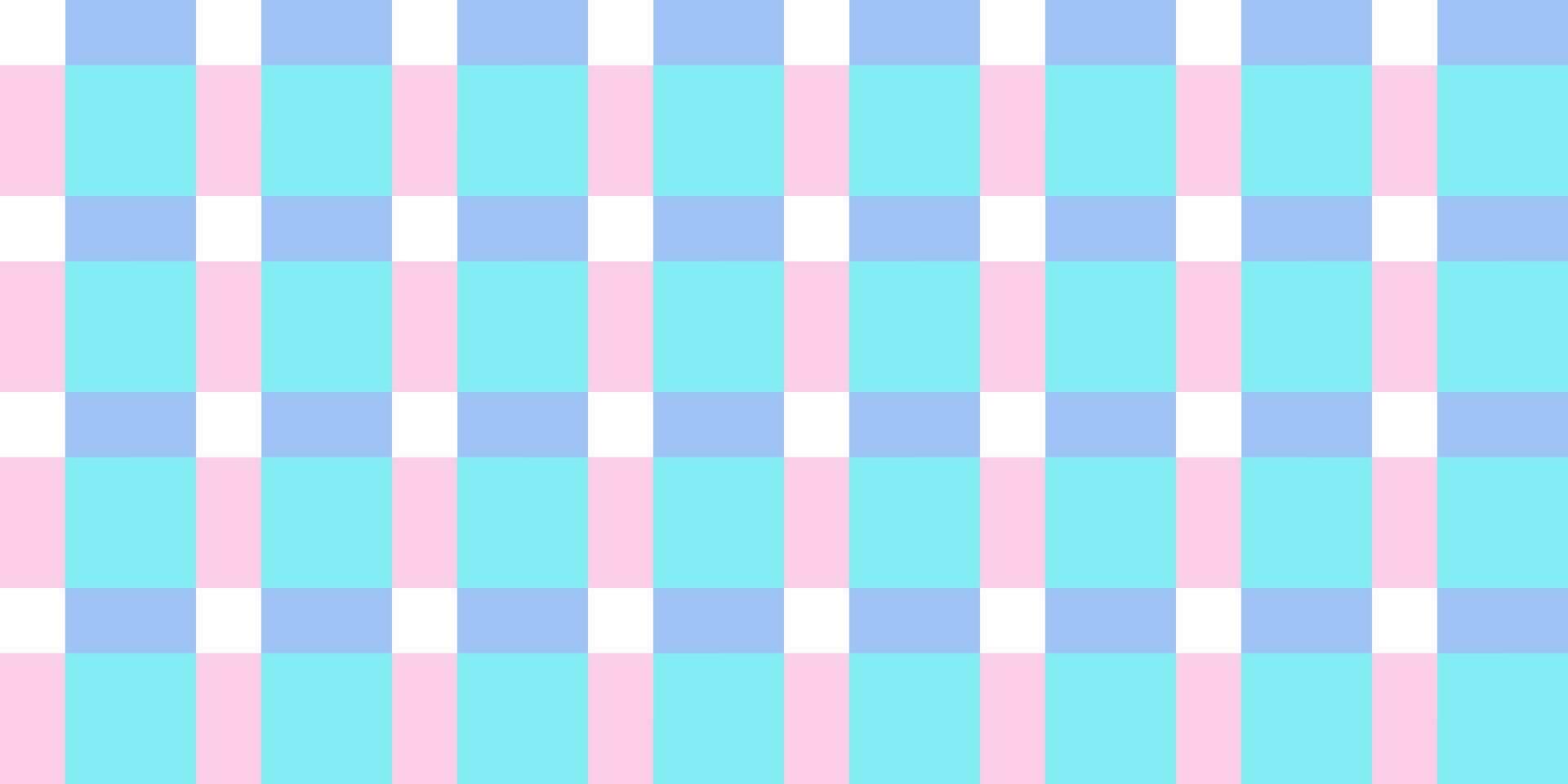 vichy sömlös mönster i pastell färger för rosa docka. gingham design födelsedag, påsk Semester textil- dekorativ. vektor kolla upp pläd mönster för tyg - picknick filt, bordsduk, klänning, servett.