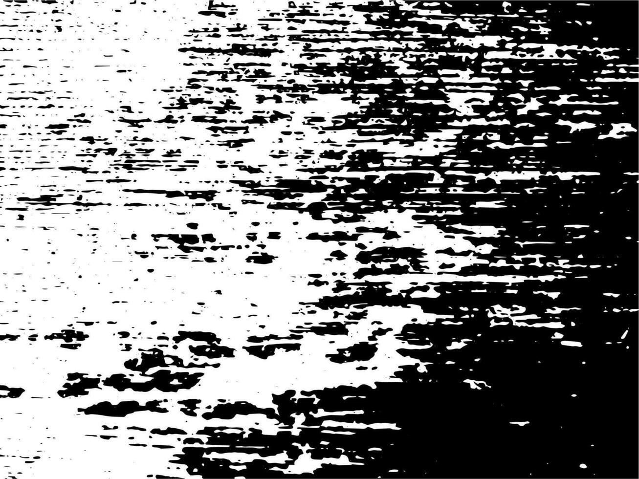 Grunge Naturholz monochrome Textur. abstrakter Holzoberflächen-Overlay-Hintergrund in Schwarz und Weiß. Vektor-Illustration vektor