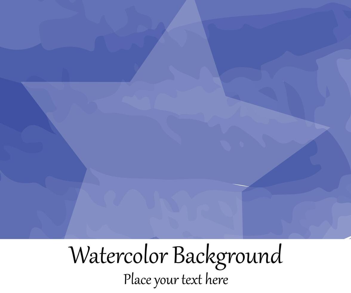 Aquarell Färbung Vektor Illustration Hintergrund Design