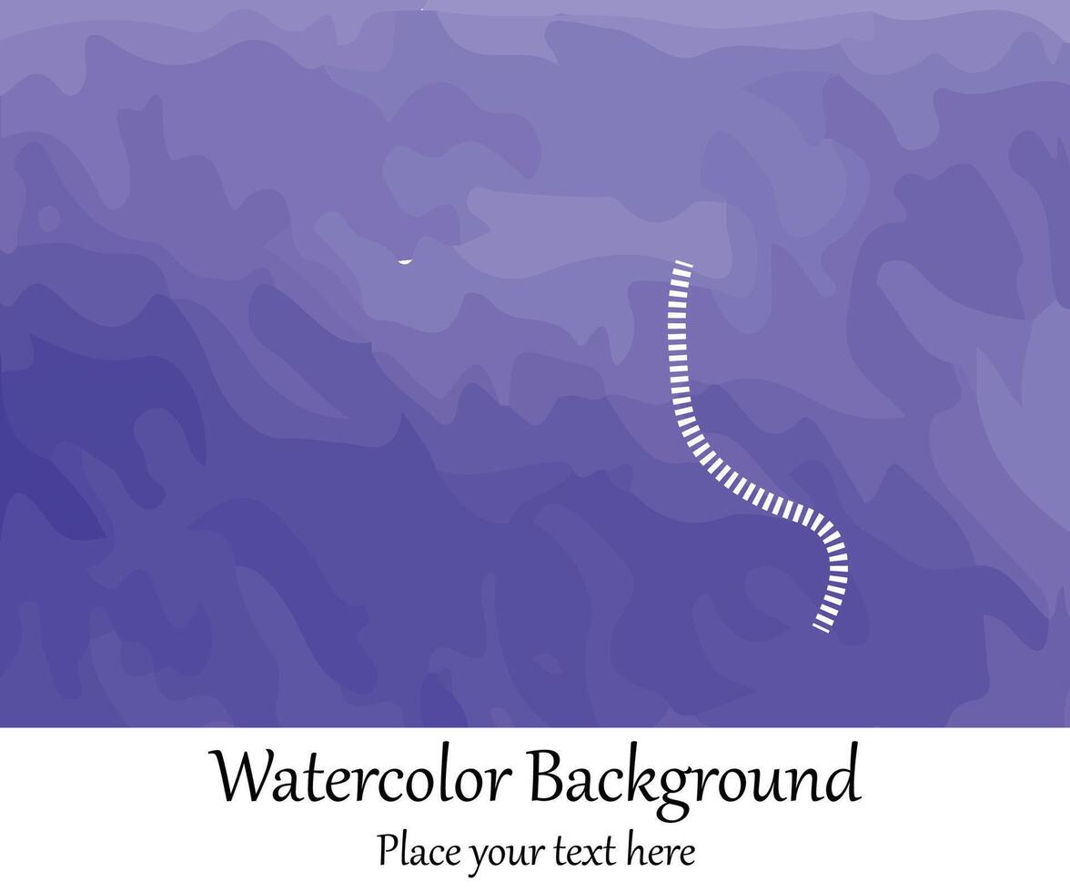 Aquarell Färbung Vektor Illustration Hintergrund Design