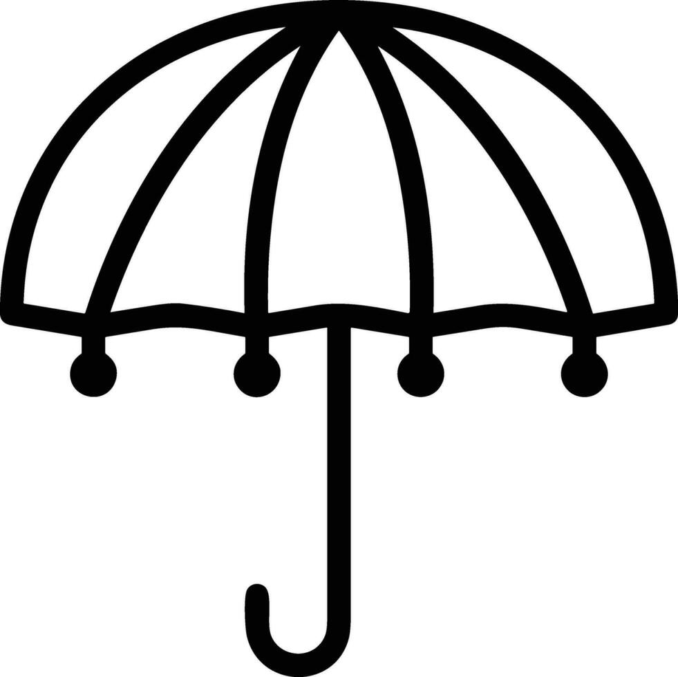 Regenschirm Schutz Symbol Symbol Vektor Bild. Illustration von das Sicherheit schützen Regenschirm Sicherheit Design Bild