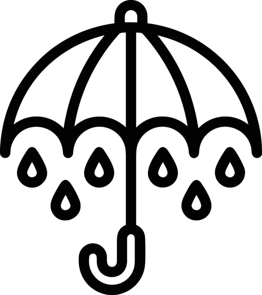 Regenschirm Schutz Symbol Symbol Vektor Bild. Illustration von das Sicherheit schützen Regenschirm Sicherheit Design Bild