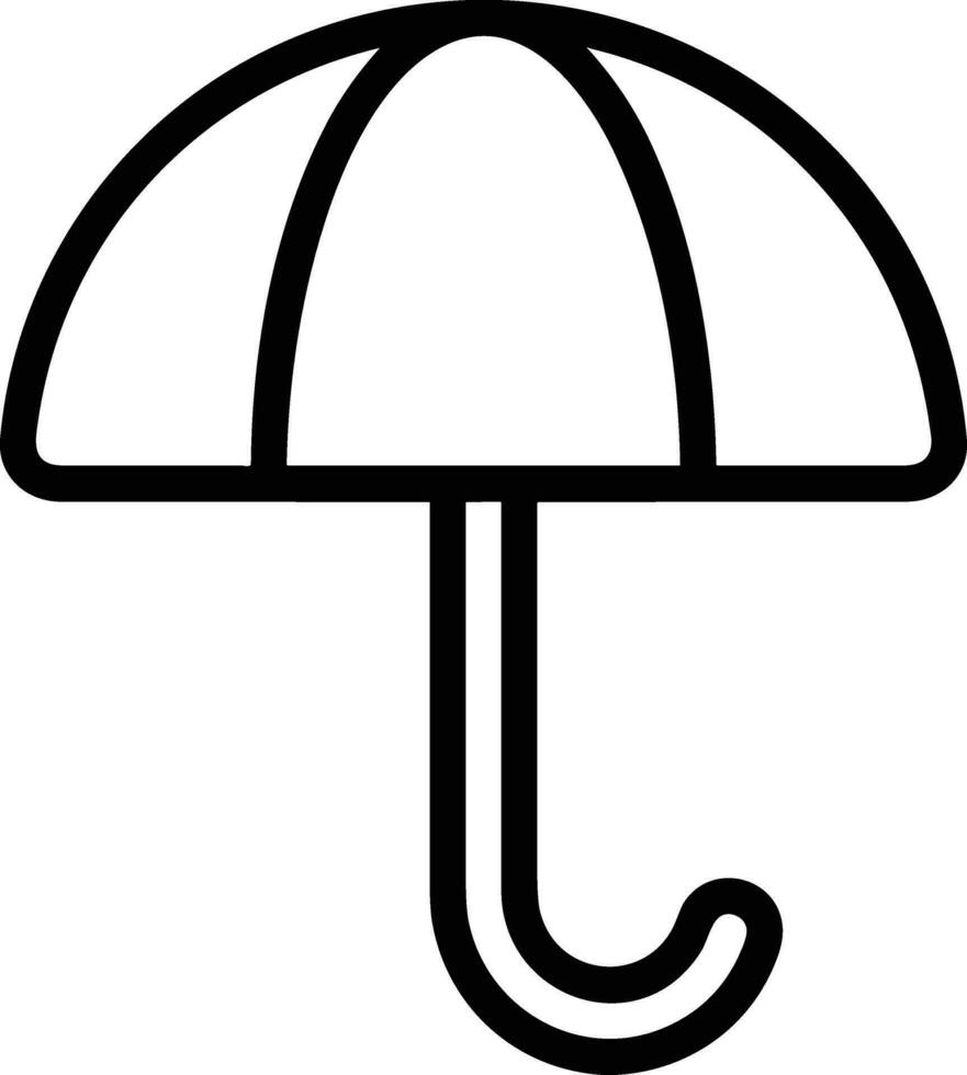 Regenschirm Schutz Symbol Symbol Vektor Bild. Illustration von das Sicherheit schützen Regenschirm Sicherheit Design Bild