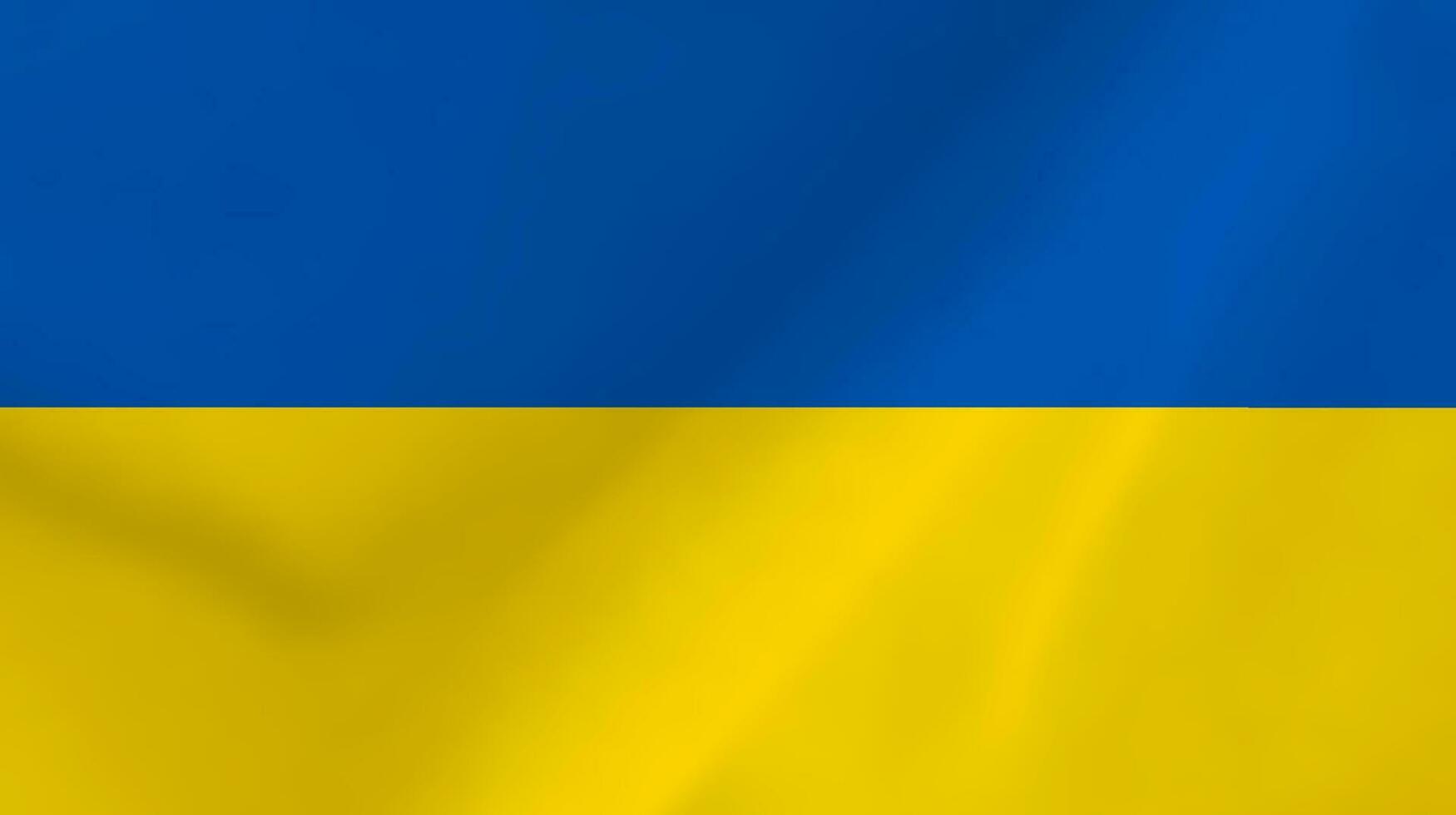 ukrainische nationalflagge vektor